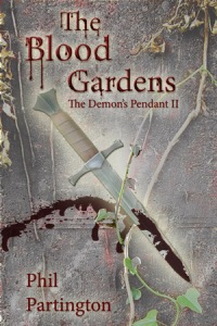 The Blood Gardens (cover 1), By Phil Partington